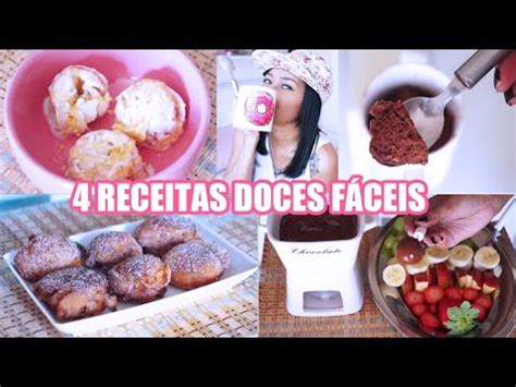 Receitas Doces Pra Salvar Sua Tpm Youtube