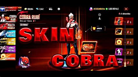 GASTANDO DIAMANTES EN LA SKIN DEL NUEVO EVENTO SKIN COBRA FREE FIRE