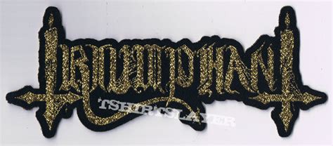 TRIUMPHANT "Logo" official woven Patch | TShirtSlayer TShirt and ...