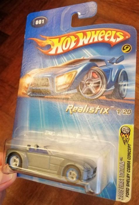 New Ford Shelby Cobra Concept 2005 First Editions Realistix Hot Wheels Hotwheels Car KEMASRAYA