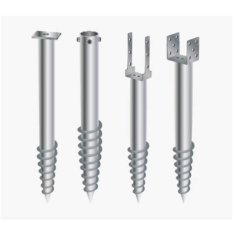 Fence Post Spikes Support Ground Screw Holder Anchor Square Mm