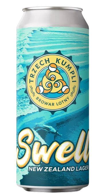 Browar Trzech Kumpli Swell New Zealand Lager Puszka Dobra Cena