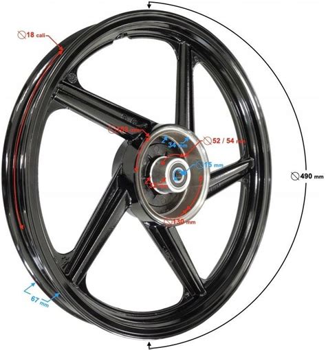 Cz Ci Motocyklowe Moretti Felga Ko O Tylna Ty Barton Sprint