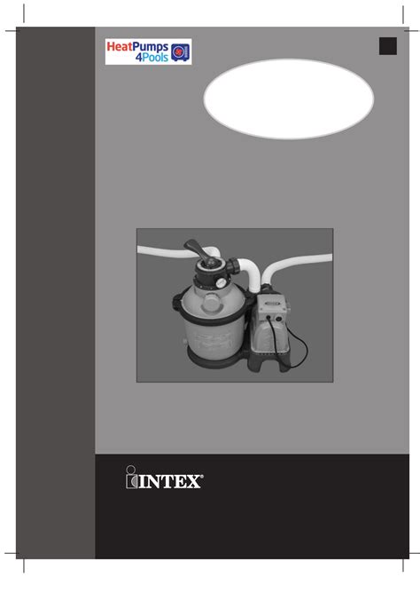 User manual Intex Krystal Clear-SF90220T (English - 22 pages)