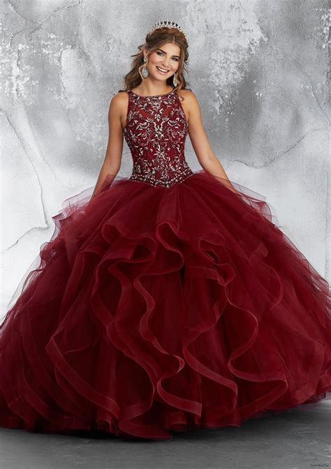 Mas de 31 Vestidos de XV Color Vino COLECCIÓN 2019 Vestidos Moda