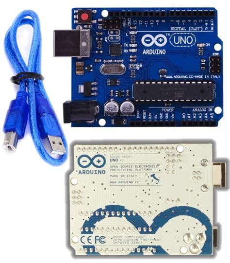 Arduino Uno R3 Atmega328p Usb Cable