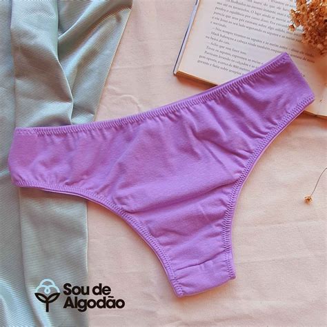 Calcinha Tanga Algodão Conforto Lingerie MARYS LENE