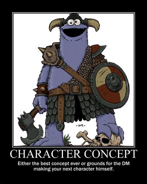 😂 Cookie Monster Barbarian For The Win Dnd Funny Funny Character