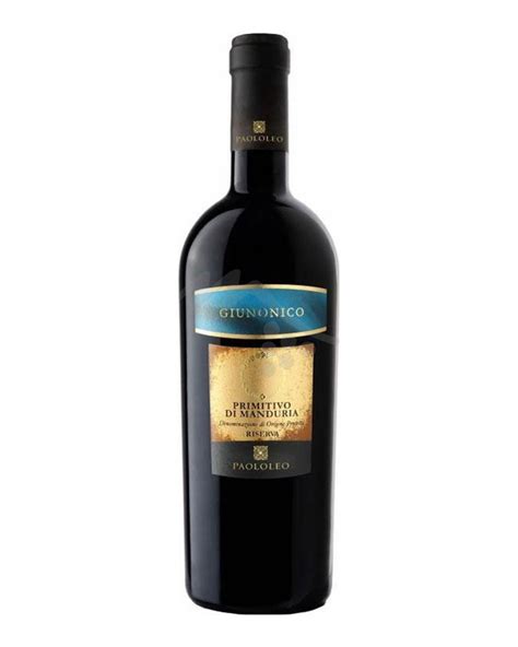 Giunonico Riserva 2015 Primitivo Di Manduria DOC Vigne Di San Donaci C