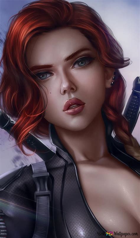 Black Widow Natasha Romanoff Marvel Comics 4k Wallpaper Download