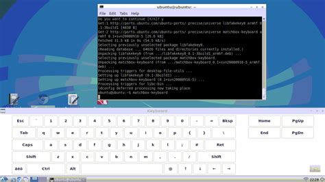 Install Software Keyboard for pcDuino | LinkSprite Learning Center