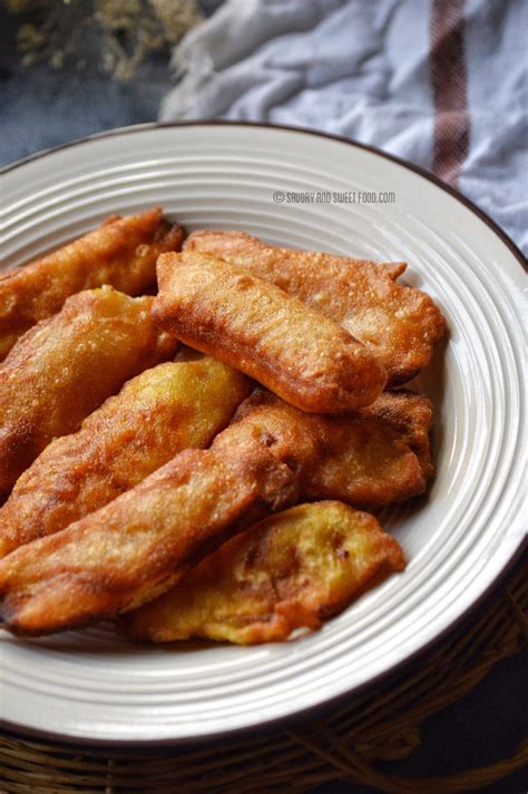 Banana Fritters Pazham Pori Savoryandsweetfood