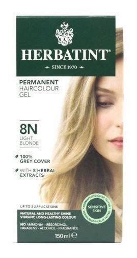 Herbatint Permanent Hair Colour Gel 8N Light Blonde 150ml Yan