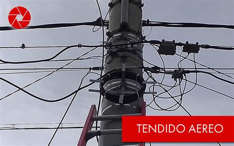 Tendido Aereo De Redes Por Cable