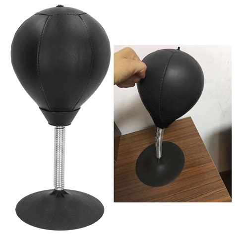 Stress Buster Desktop Punching Bag Standing Desk Table Boxing Punch