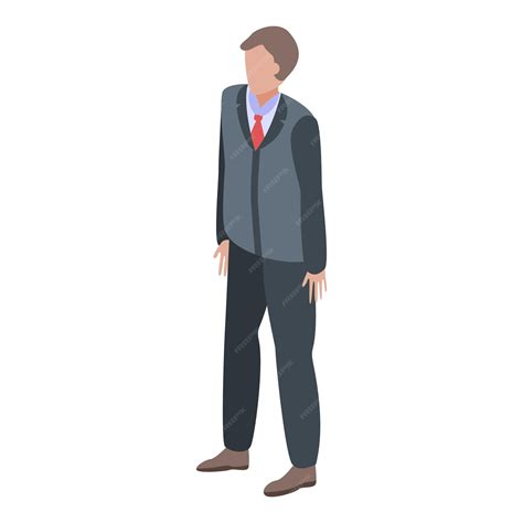 Premium Vector | Office manager icon isometric of office manager vector ...