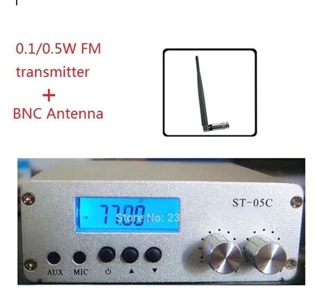 Nieuwe Model 0 1 W 0 5 W Fm Zender Stereo Pll Radio Uitzending 77 108