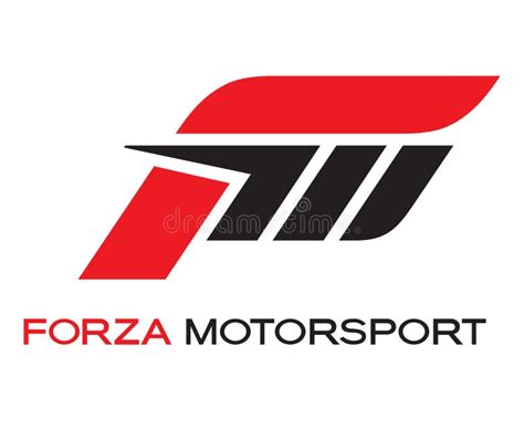 Logotipo Do Forza Motorsport Fotografia Editorial Ilustração De