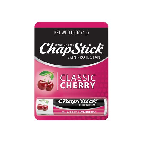 Chapstick Classic Moisturizer And Skin Protectant Cherry Lip Balm 015