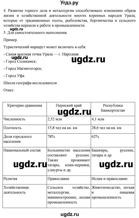 Решение учебник 2022 / параграф №41 по Географии за 9 класс Таможняя Е ...