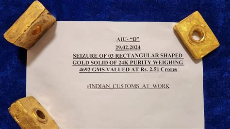 Chennai Customs Finds Gold Bar Worth Rs 25 Crore In Plane Lavatory