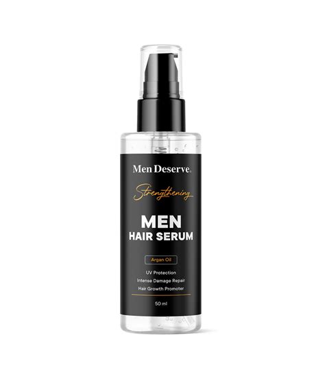 Daily Strengthening Hair Serum For Frizzy Hair L Hair Serum For Men Men Deserve