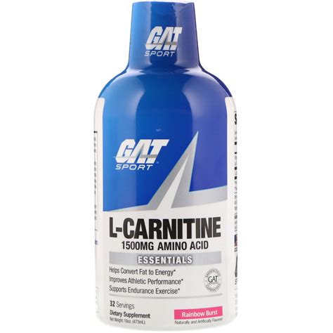 GAT Essentials Liquid L Carnitine Drink Walmart Walmart