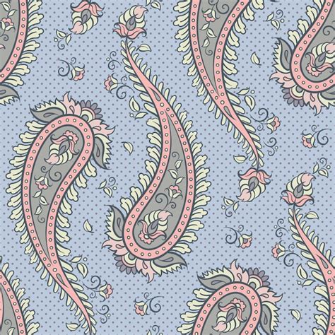 Dise O De Fondo Ornamental Paisley De Patrones Sin Fisuras Para Tela En