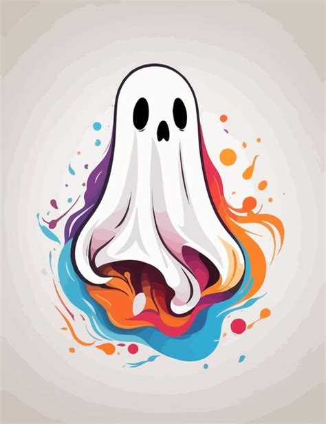 Vector De Ilustraci N De Silueta Fantasma Vector Premium