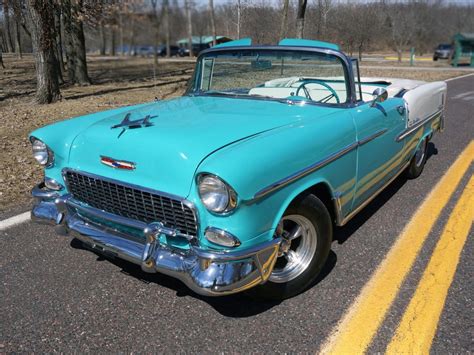 1955 Chevrolet Bel Air Convertible at Houston 2014 as F246 - Mecum Auctions