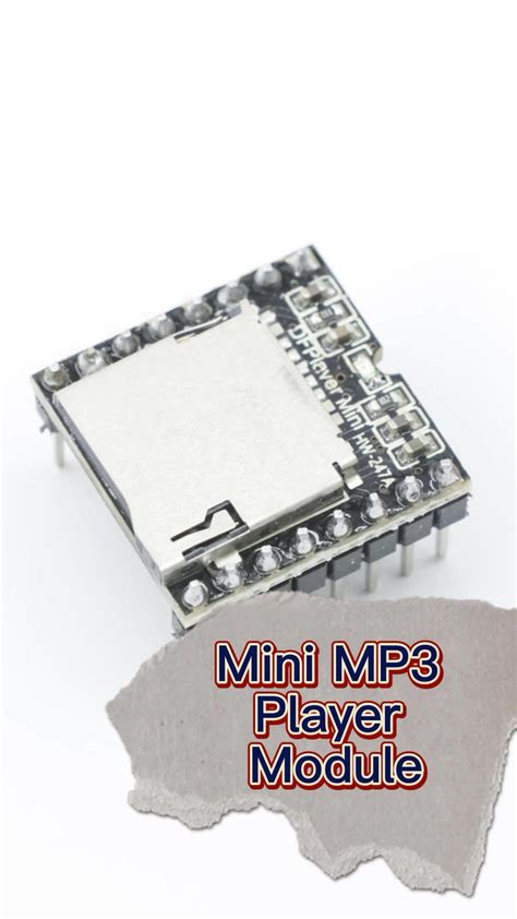 Mini Mp Player Module With Simplified Output Speaker Mp Module