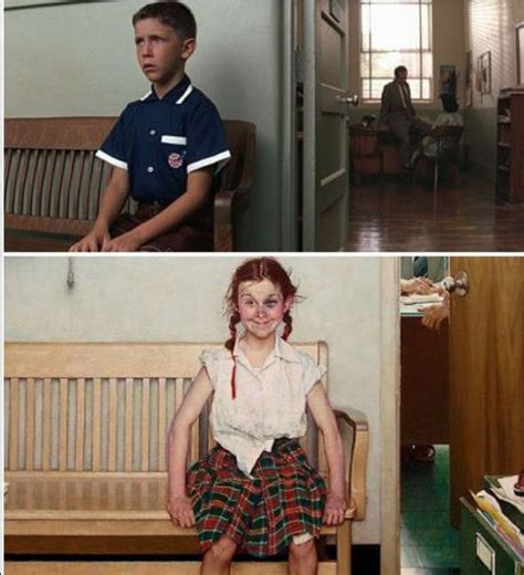 Rory John Nugent On Twitter Film Scenes Inspired By Norman Rockwell