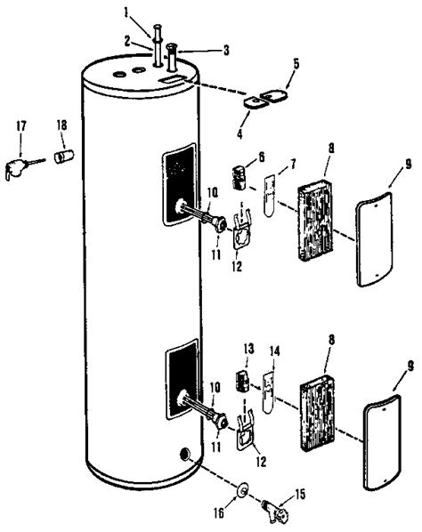 41 Rheem Water Heater Parts Diagram Diagram Online Source