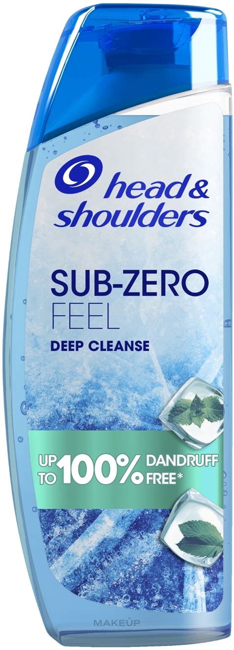 Head & Shoulders Sub Zero Feel Deep Clean Ice Menthol Dandruff Shampoo ...