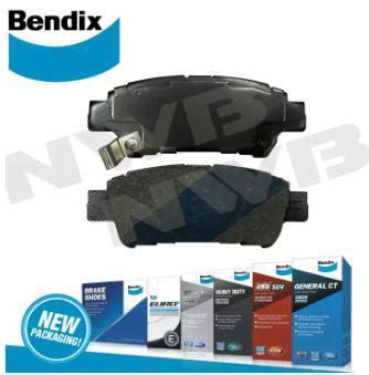 Bendix Brake Pads Rear Set Gct For Toyota Previa And Alphard