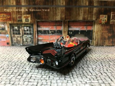 Hot Wheels Batmobile 1966 1 64 Scale Batman Robin Corgi Repro Figures EBay Hot Wheels