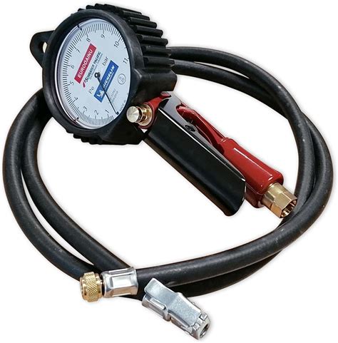 Schrader Michelin Professional Tyre Pressure Gun 0 7 11 Bar Manometer