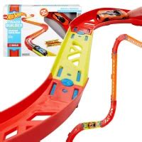 Hot Wheels GLC89 Track Builder Zestaw do rozbudowy zakręty