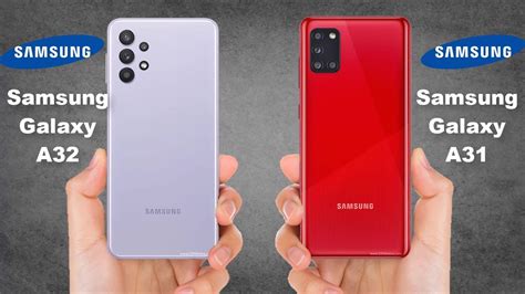 Samsung Galaxy A32 5g Vs Samsung Galaxy A31 Youtube