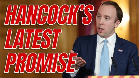 Hancock Wont Resign If New 100 000 Test Target Isnt Met Guido Fawkes