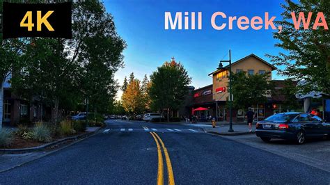 Mill Creek Town Center Mill Creek WA Driving Tour In Summer 2023