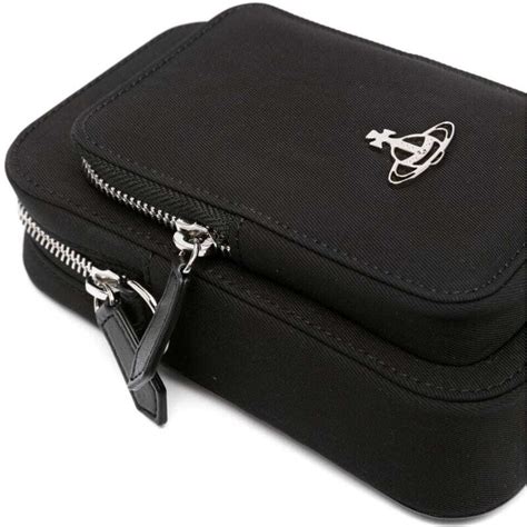 Vivienne Westwood Borsa A Tracolla Con Placca Orb Nero Stileo It