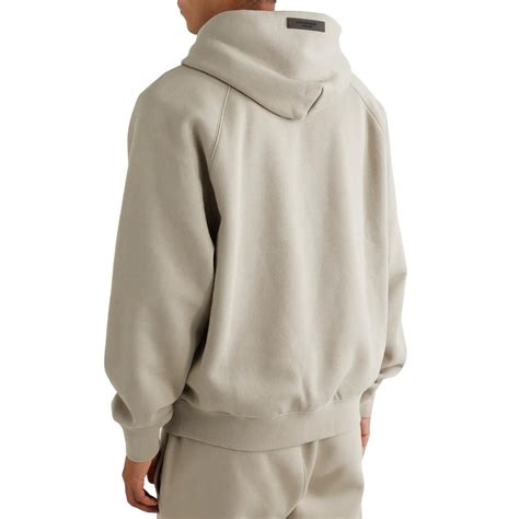 Fear Of God Essentials Smoke Grey Hoodie Fw22 Hype Locker Uk