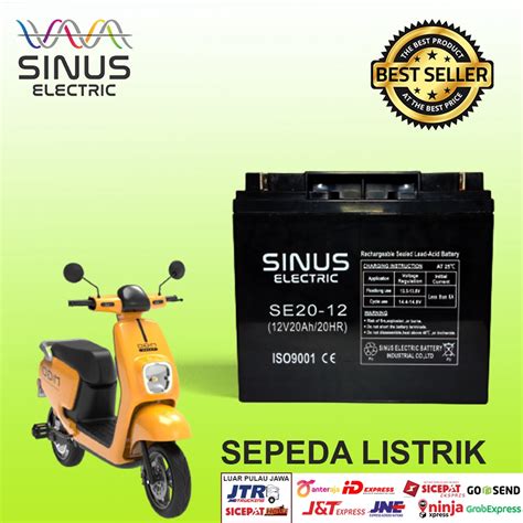 Jual Aki V Ah Verla Sinus Dzf Sepeda Listrik Paling Bagus