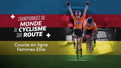 Championnats Du Monde De Cyclisme Sur Route Course En Ligne Dames En