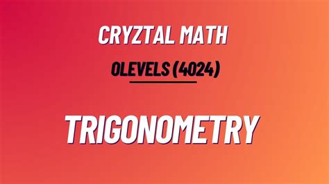 Pythagoras Theoremtrigonometric Ratios Youtube