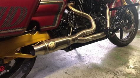 Hpi Performance Exhaust M8 Bagger 2 1 Youtube