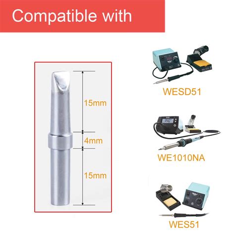 SolderFun ET Puntas De Soldadura Para Weller WES51 WESD51 WE1010NA