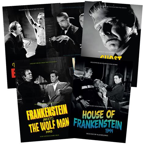 Universal Monsters 5-Guide Box Set 3 - Classic Monsters Shop