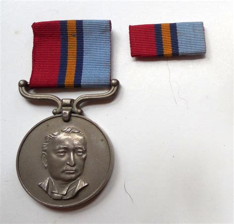 Rhodesian General Service Medal Named To 43212 Vdt Ra Jones Vg